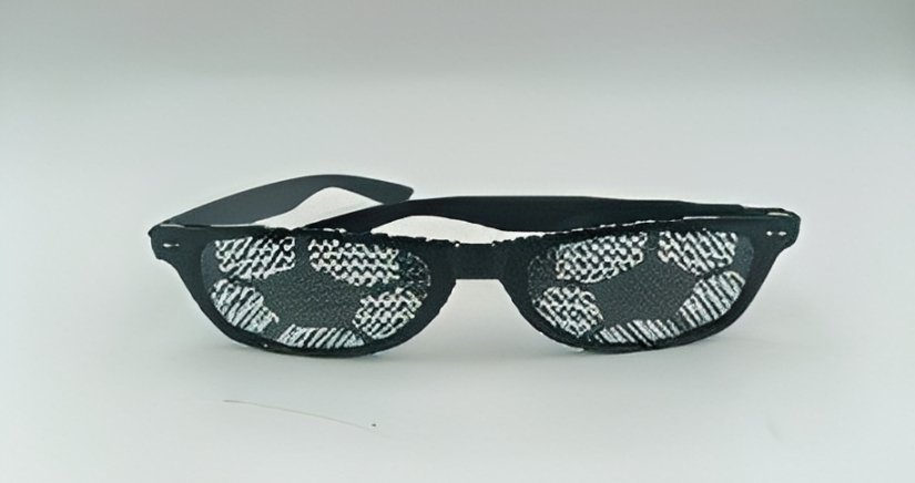 Gafas Pixeladas de Balón de Fútbol